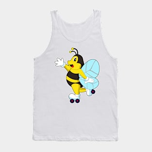 Bee Roller skates Inline skating Tank Top